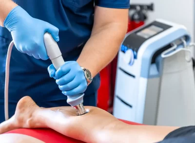 physical-therapy-shin-with-shock-wave-extracorporeal-shockwave-therapy
